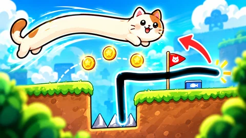 Draw Cat Escape on Skidabi