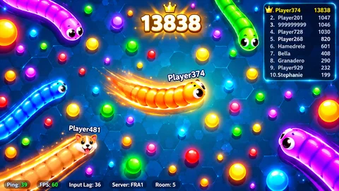 Snake Battles on Skidabi