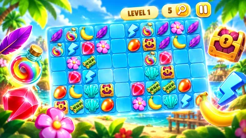 Tropical Match on Skidabi